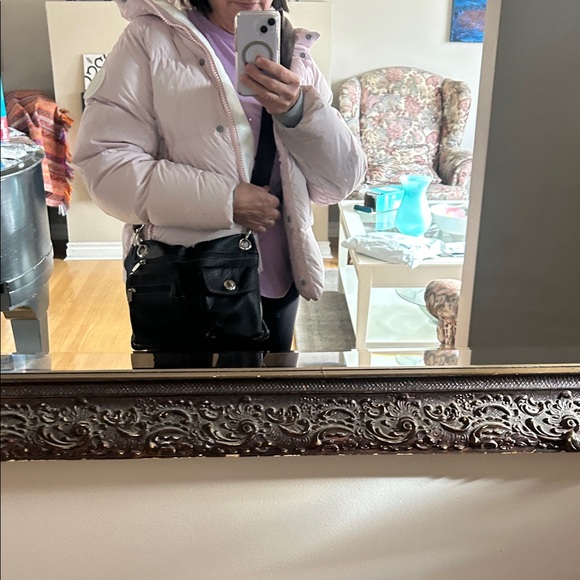 Roots 73 Elegant chocolate, brown Women's Shoulder Bag Made  in Canada Bohemian - Picture 3 of 17